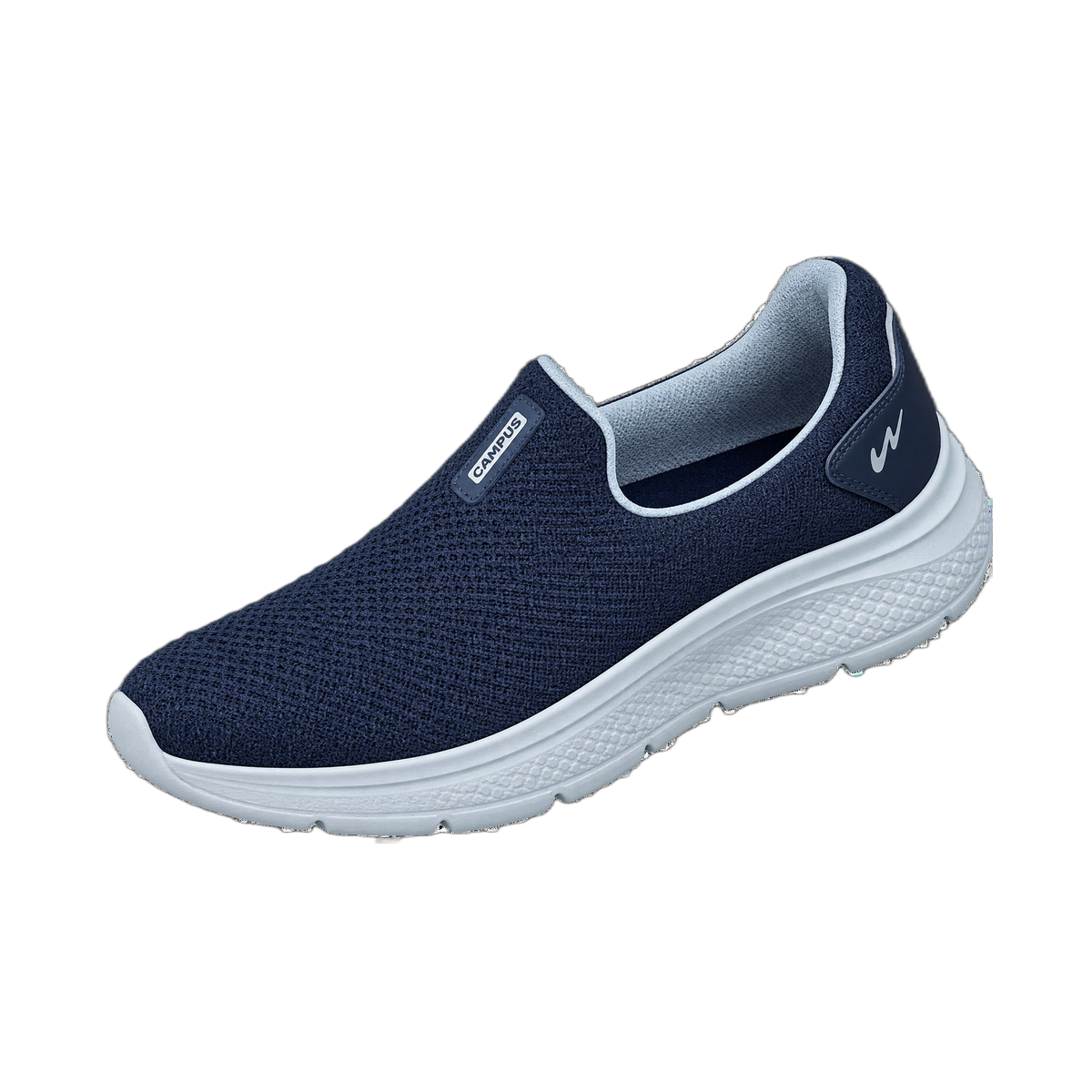 Navy Campus Slip-On Sneaker