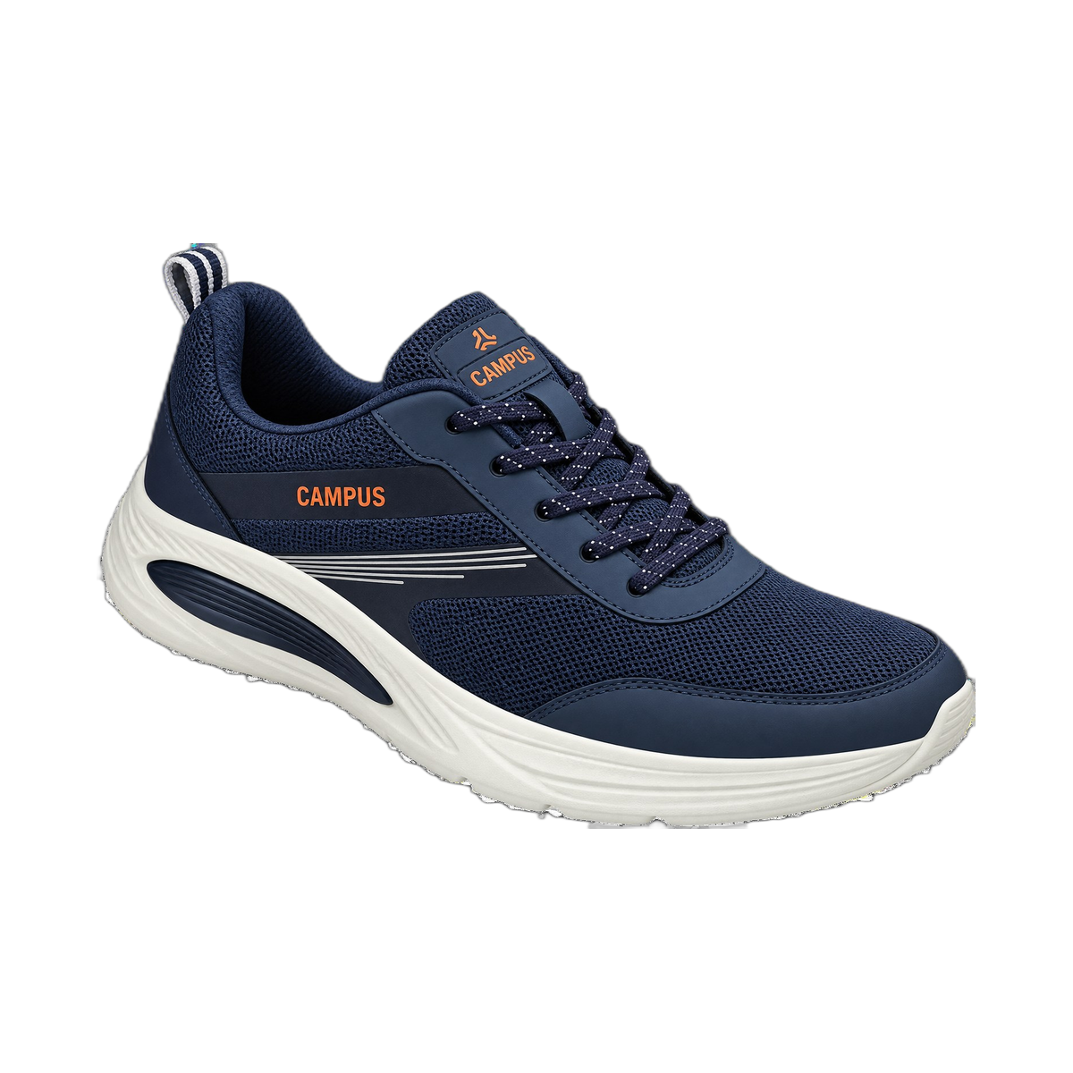 Navy Campus Sneaker Cutout — LIGHT CR